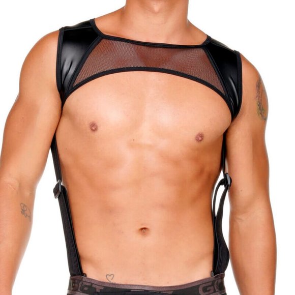 GIGO FETISH BLACK HARNESS - Picture 3 of 5